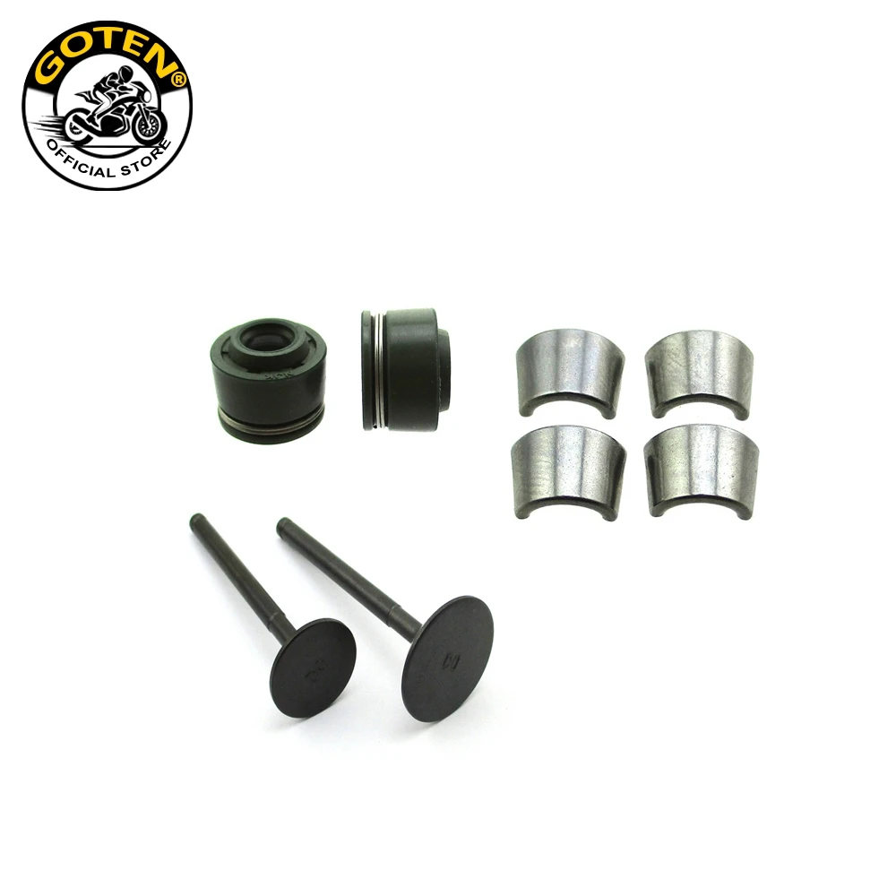 سيقان صمام عادم بمدخل جوتن ، صمام Z155 ، سيقان ساق لدراجة Zongshen YX x 160cc ، دراجة حفرة 23: 28 #5