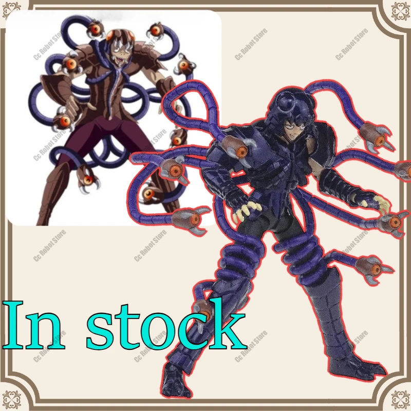 

[In Stock] Hot Selling Toy RH Saint Seiya Myth Cloth EX Larvitar Raimi Hades Army Cloth Ghost Action Figure Saint Seiya