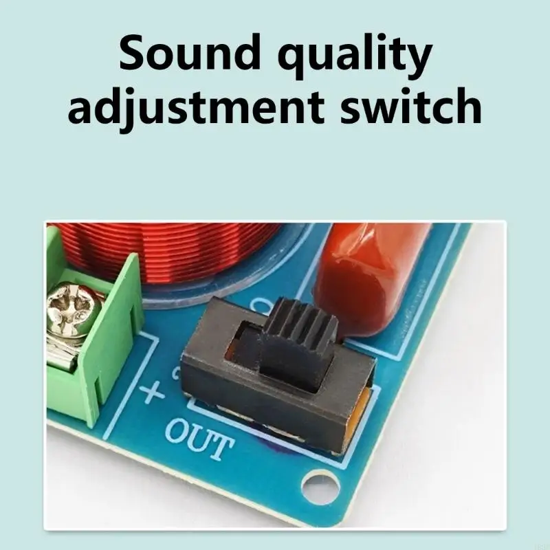 103F Fever Grade Adjustable Notch Filter with Sound Quality Adjustment Switching Button for 6.5Inch Full Ranged Speakers