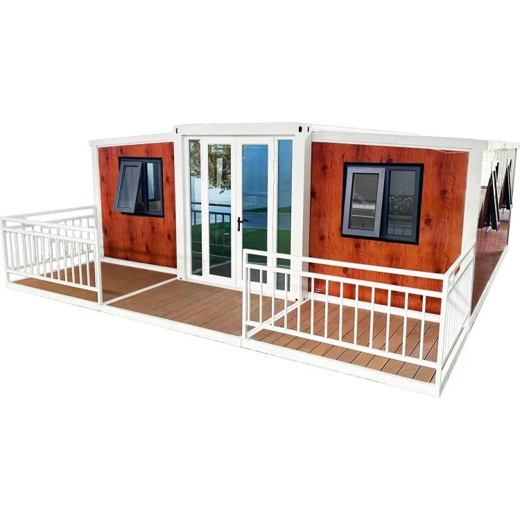 Folding House Easy Install 20ft 40ft with 2 3 4 Bedroom Modular Home Foldable Expandable Container Prefab House