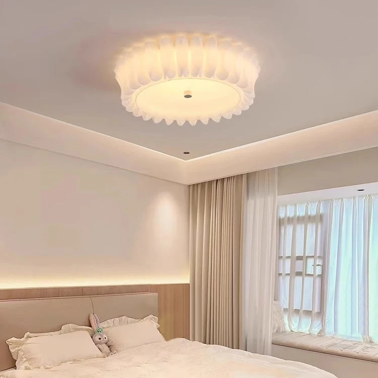 Full Spectrum Ceiling Light Three Color Variable Light French Bedroom Study Living Room Decoration Eye protection Ceiling Light