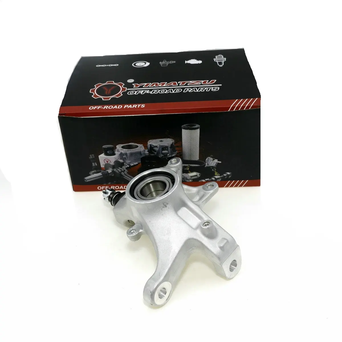 

YIMATZU Front LH/RH STEERING KNUCKLE ASSY for Yamaha Grizzly 550 Yfm550 2BG-F3501-10-00 (L)2BG-F3502-10-00(R)