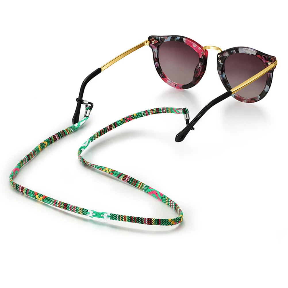 

Eyeglasses Strap Adjustable Cotton Lanyards Sunglasses Retainer Unisex Indoor Outdoor Never Lose Fit All Sizes Labor