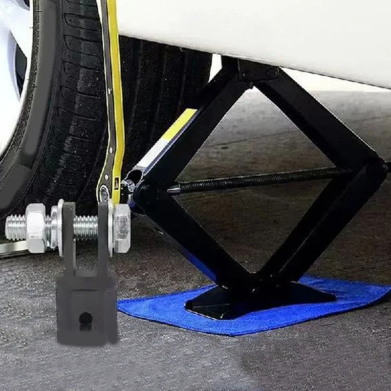 シザージャックアダプタージャック、リフトパーツ、機器、1,2インチドライブソケット用レンチツール、オフロード、4x4、カーアクセサリー、オートユニバーサル