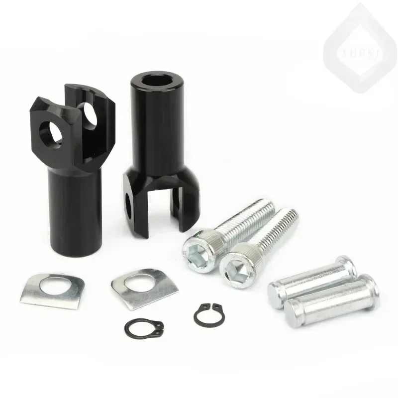 

Для Harley Davidson 2,25-дюймовая U-образная поддержка педали мотоцикла, комплект кронштейнов для подставки для ног пассажира, новый