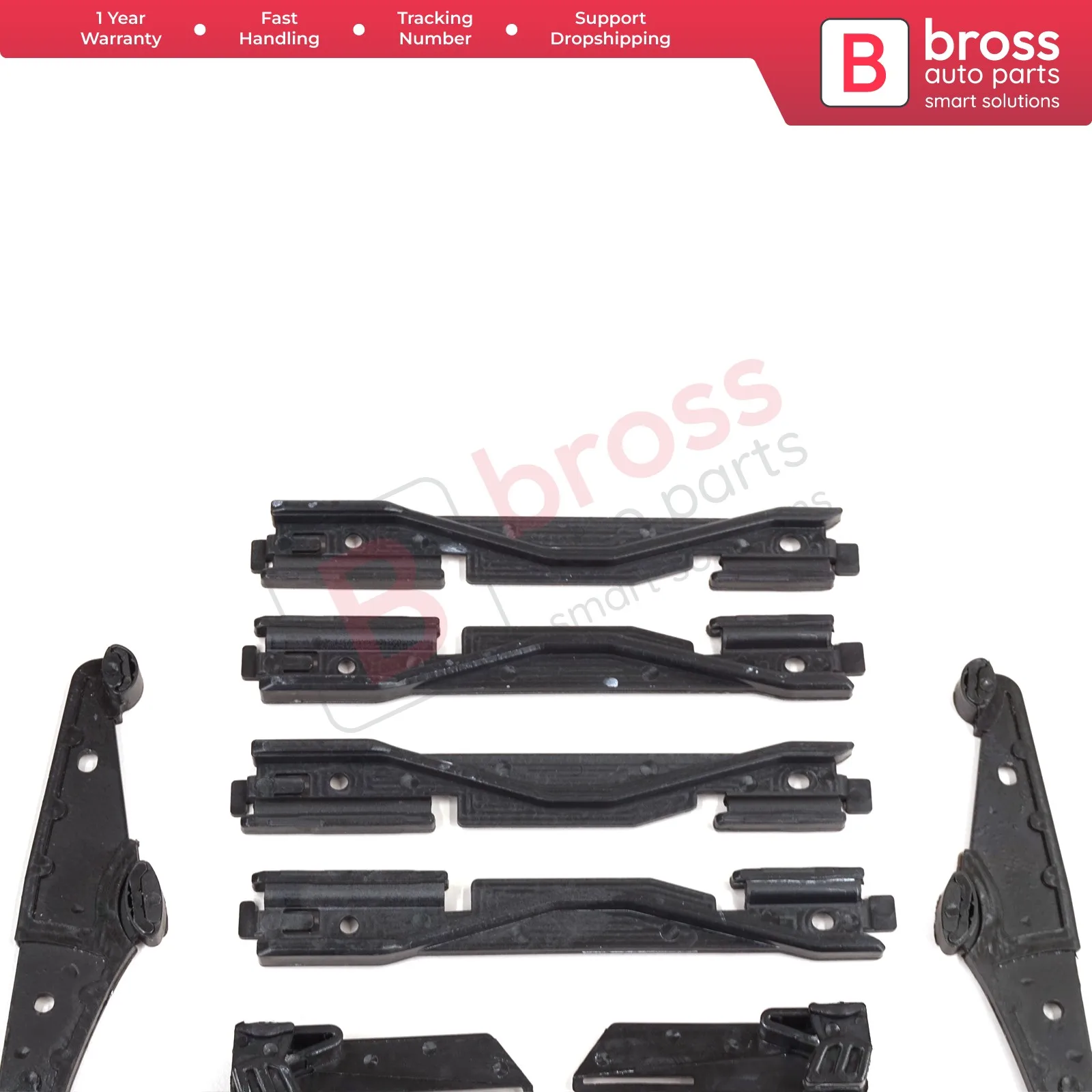 BSR653 Sunroof Roof Curtain Repair Set with Metal Lever 50006393 81635A5000 for Hyundai i30 i30 CW 2007-2012