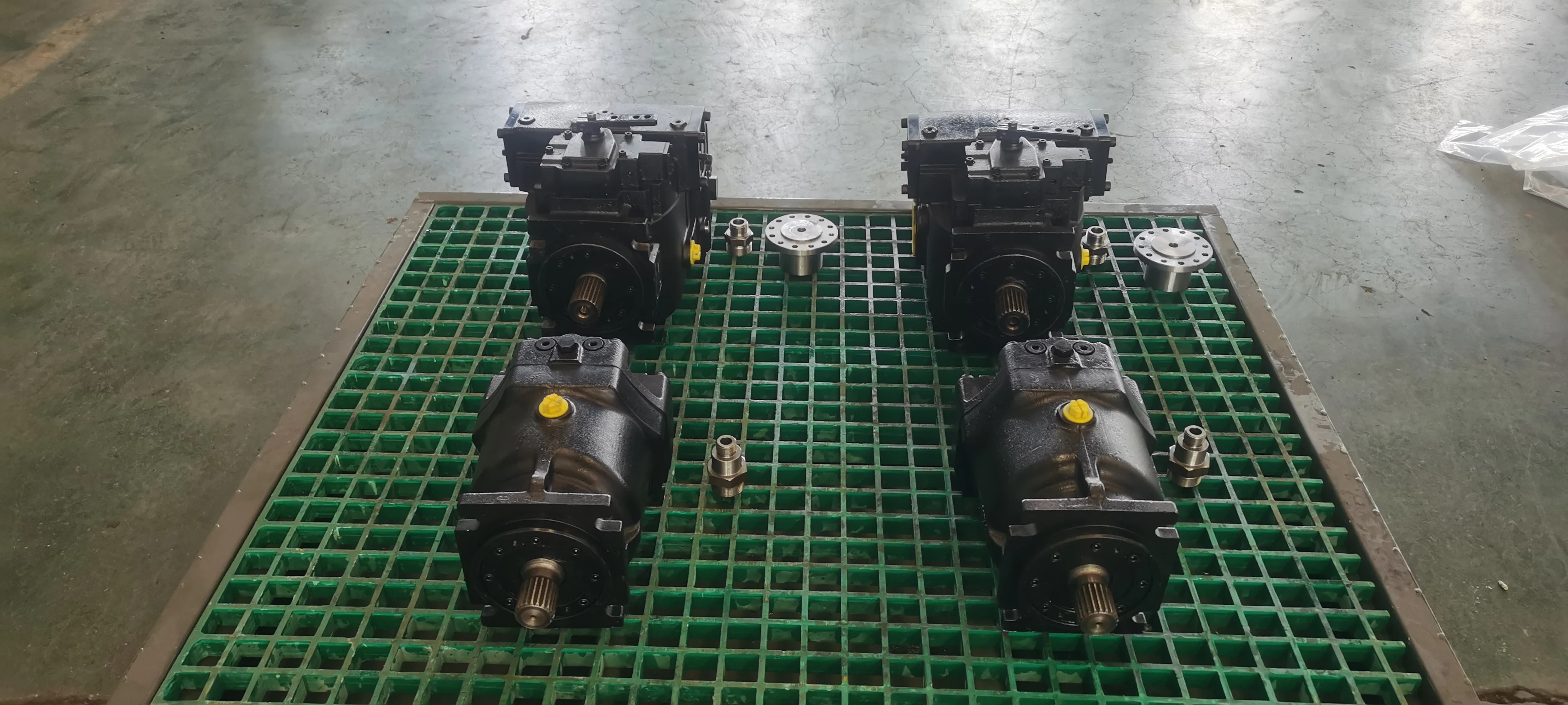 Transmission hydrostatique, plus rendement, vert, arracheuse de fourrage