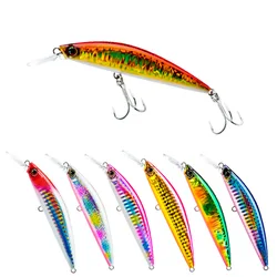 Freshwater Bait Mino 90MM110MM Ultra-long Cast Utra-long Bait Sinking Weight 27g37g Perch Bait Trolling Bait Fishing Tackle