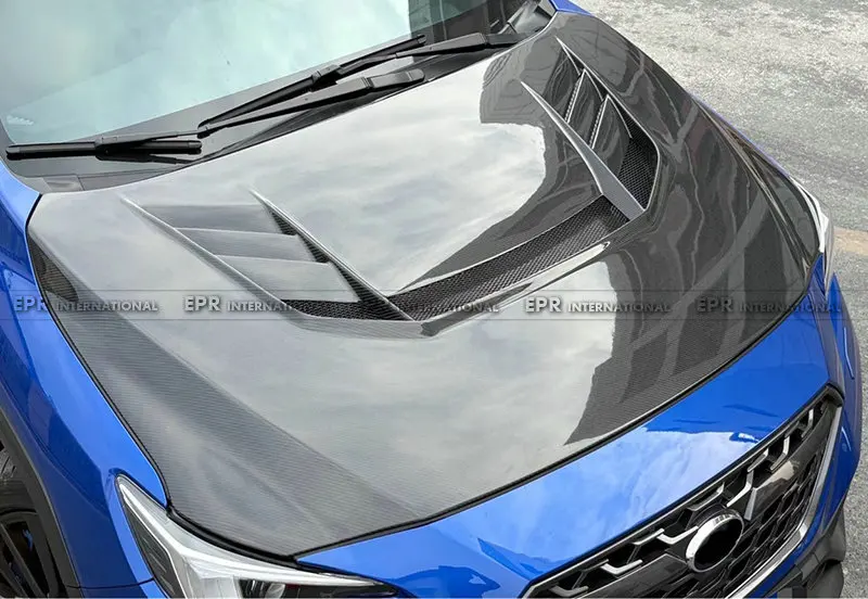 For Subaru VBH WRX Vented Hood (V Type & VRSA1 Type), Vehicle Front Air Vent Hood, Exterior Mod Accessory