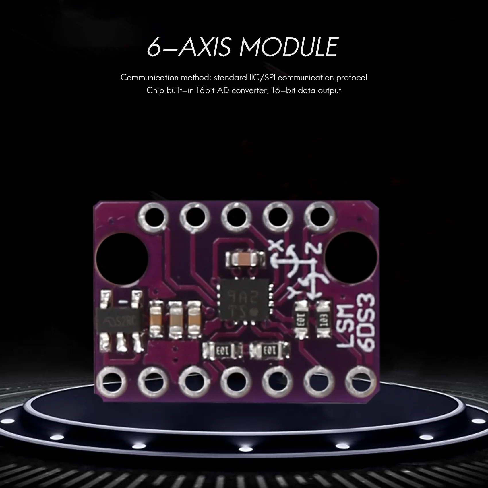 ABKQ-2Pcs/LOT BMI160 Latest Stance Accelerometer Gyroscope Module 6 Dof Inertial Measurement Sensors