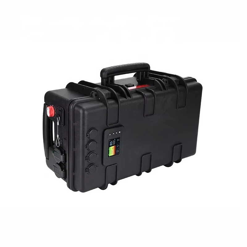 2000 Watt Camping Portable Power Supply 500 W Outdoor Power Station Solar Generator for Emergency Energy