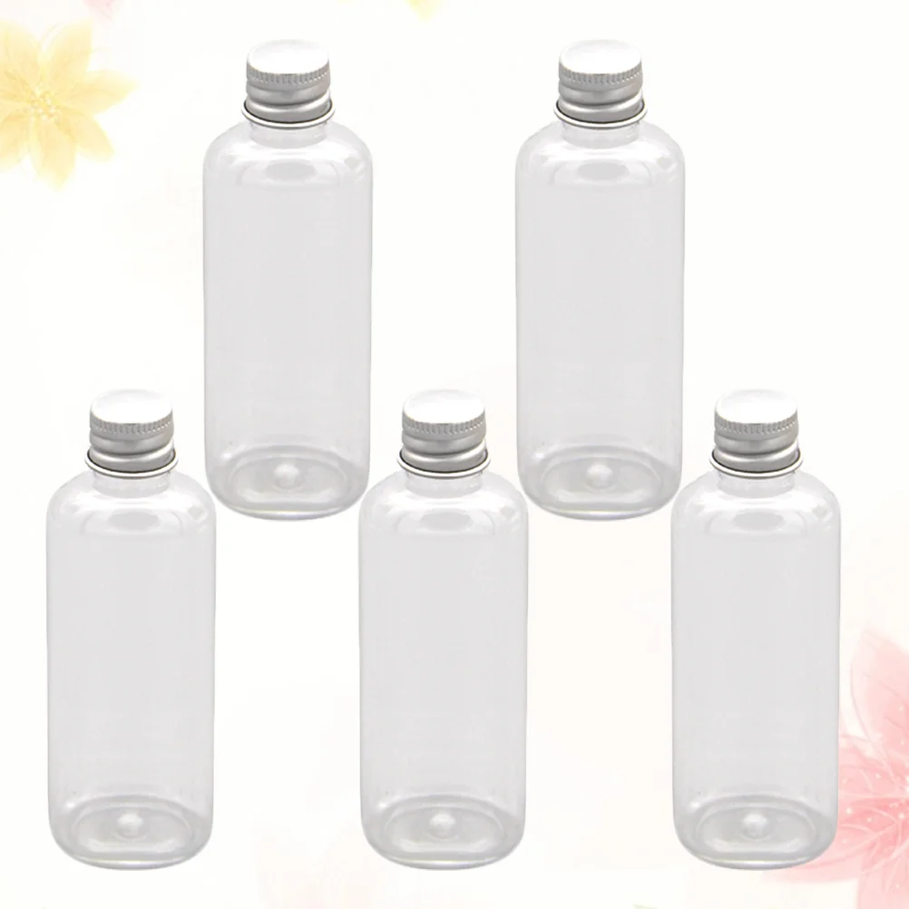 

10 Pcs Lotion Bottle Foam Soap Perfume Container Water Holder Aluminum Cap Makeup