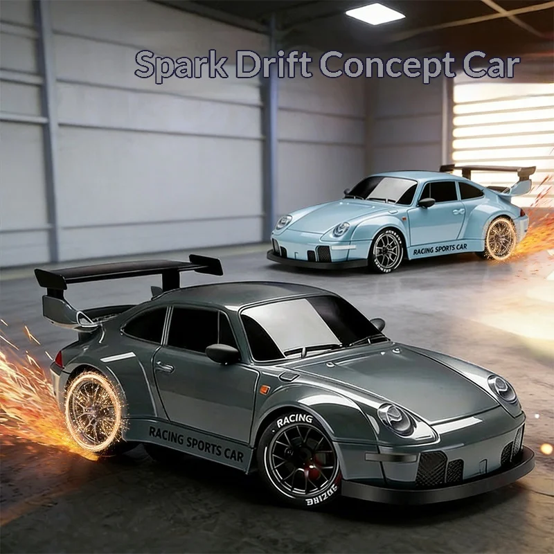Cross border 1:20 four-wheel drive remote drift car 2.4G high-speed racing RC alloy children's electric toy boy gift