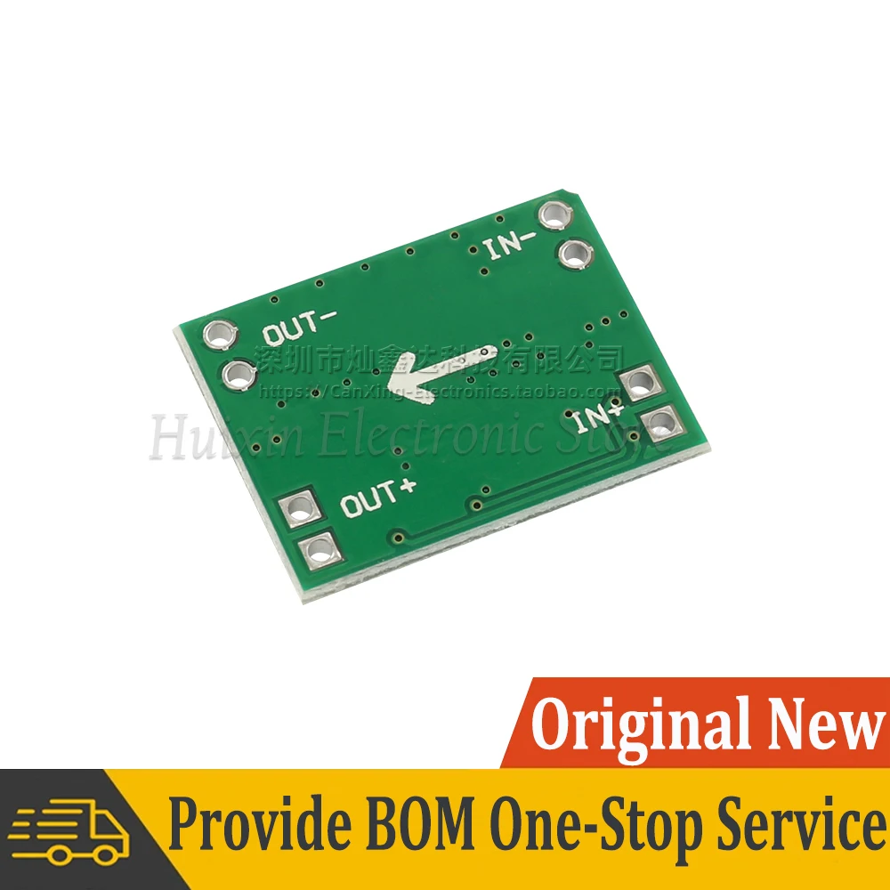 2pcs MP1584EN MP1584 3A Tamanho Ultra-Pequeno DC-DC Step Down Módulo de Alimentação Conversor Buck Ajustável