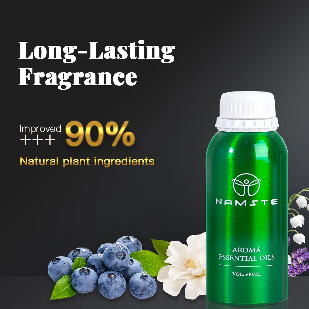 نامتس 500 مللي زيوت الناشر مستخلص نباتي نقي غرفة العطر المنزل معطّر الهواء الكهربائية العطرية واحة زيت طبيعي #2