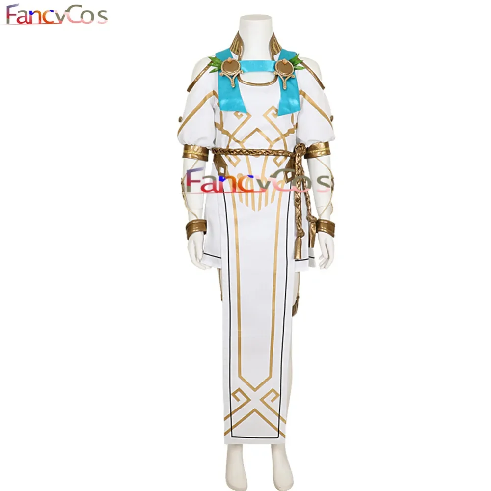 

Game Mercy Hero Winged Victory Cosplay Costume Game OW Adult Costume Movie Halloween Custom Made Carvinal Plus Size