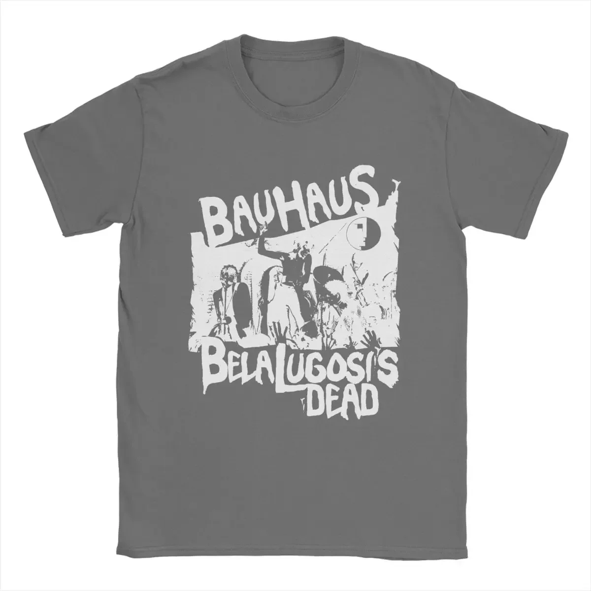 باوهاوس بيلا لوغوسي الميت تي شيرت الرجال 100% القطن مضحك تي شيرت الجولة الرقبة تيز ملابس قصيرة الأكمام 4XL 5XL