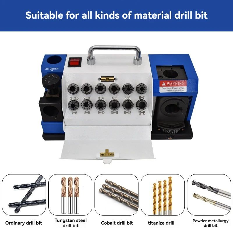 

High-Precision Universal Drill Bit Grinder 220V/110V Dedicated Grinding Machine for Tool Sharpening