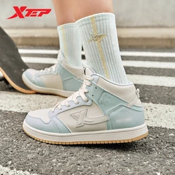 Xtep Skateboarding Shoes Women Non-Slip Women's Wear-Resistant Sports Shoes 2023 Summer Classical Female Sneakers 877318310023