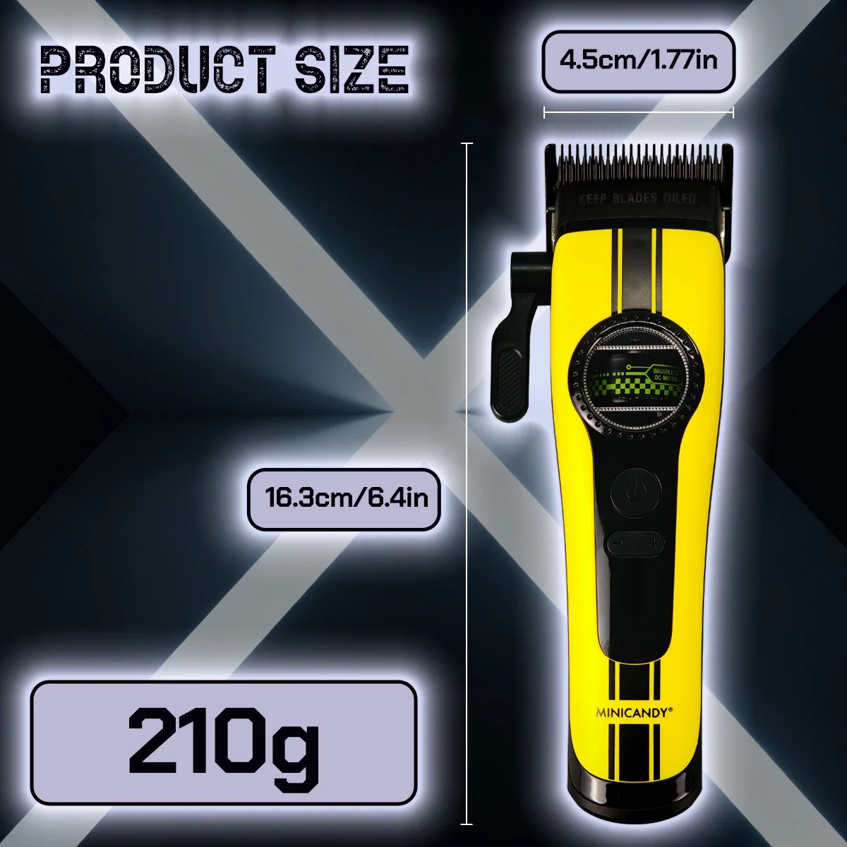 JUCAI F1 F2 مقص الشعر المهنية الخارجية الدوار فرش السيارات 8000 دورة في الدقيقة الشعر المتقلب DLC شفرة مع قاعدة آلة قطع