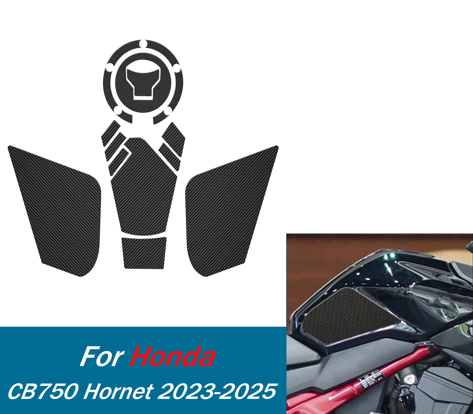

Для CB750 наклейки на бак, защита газа для Honda CB 750 Hornet 2023-2025, защита мотоцикла, устойчивые к царапинам наклейки