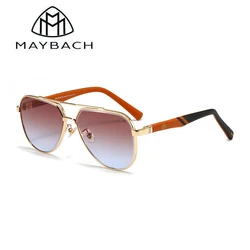 New Maybach Men's and Women's Sunglasses Casual Glasses Metal Driving Sunglasses # 23269