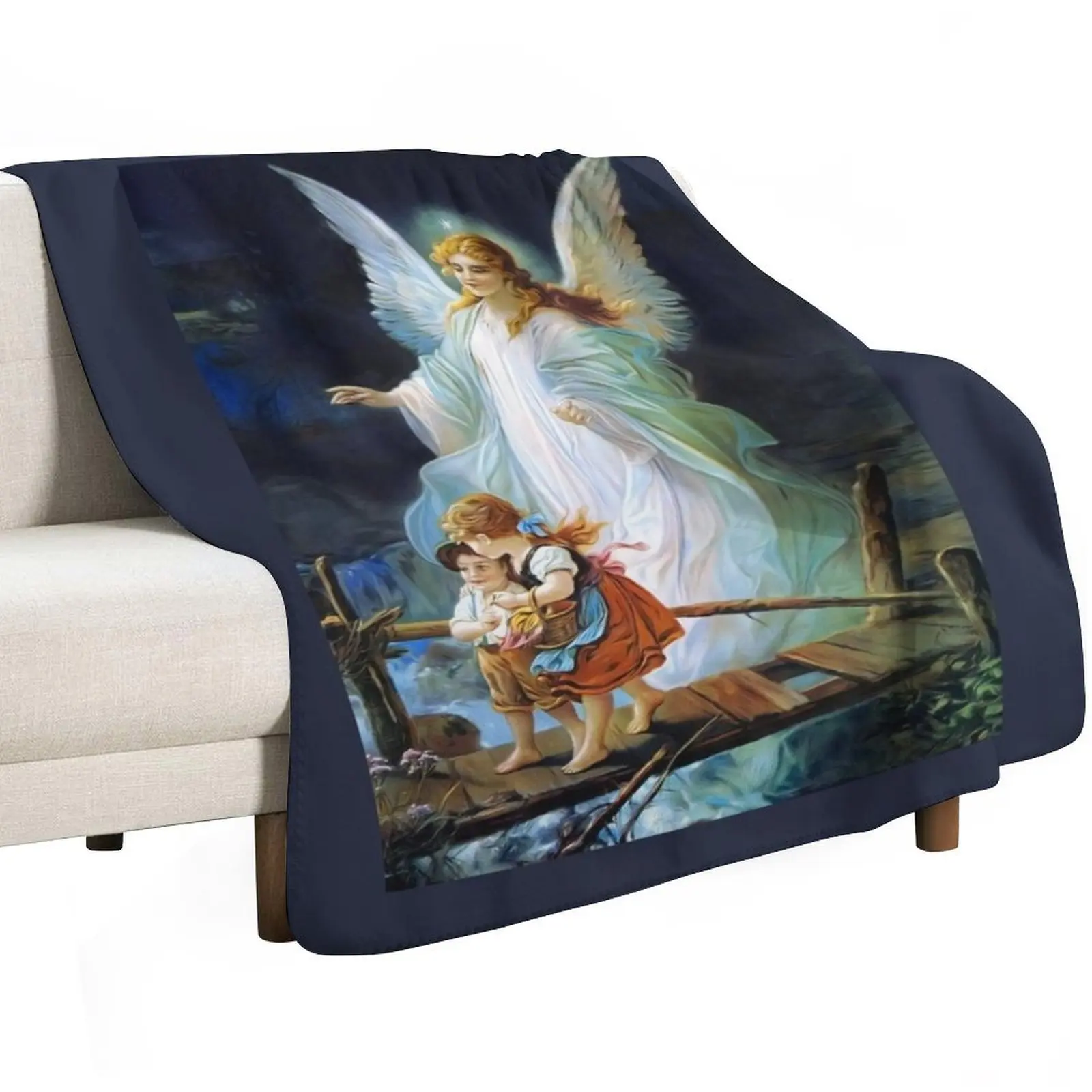 Lindberg Guardian Angel Throw Blanket wednesday blankets ands Fashion Sofas Designers Sofa Quilt manga Blankets