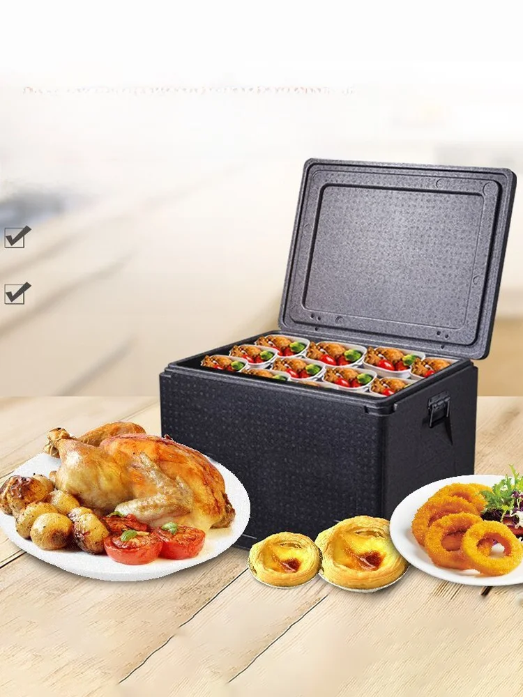 

Epp термоизоляционная коробка Fre Food Turnover Box Охолодження еды Дисплей Коробка из пенопласта Холодильная коробка Meituan Very Box