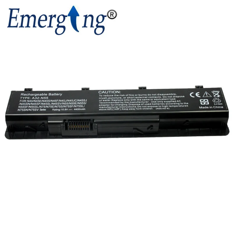 New Laptop Battery for ASUS A32-N55 N45 N45SF N55E N75S N45E N45SJ N55S N75SF N45F N45SL N55SF N75SJ N45J