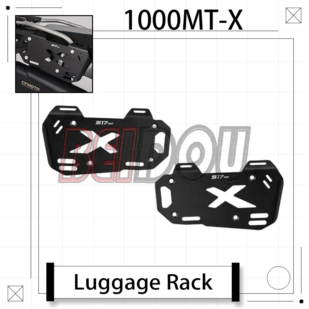 

New For CF moto 1000MT-X 1000 MTX Motorcycle Modification Side Panel Side Case Mount Bracket Rear Cargo Rack Rear Trunk Mount