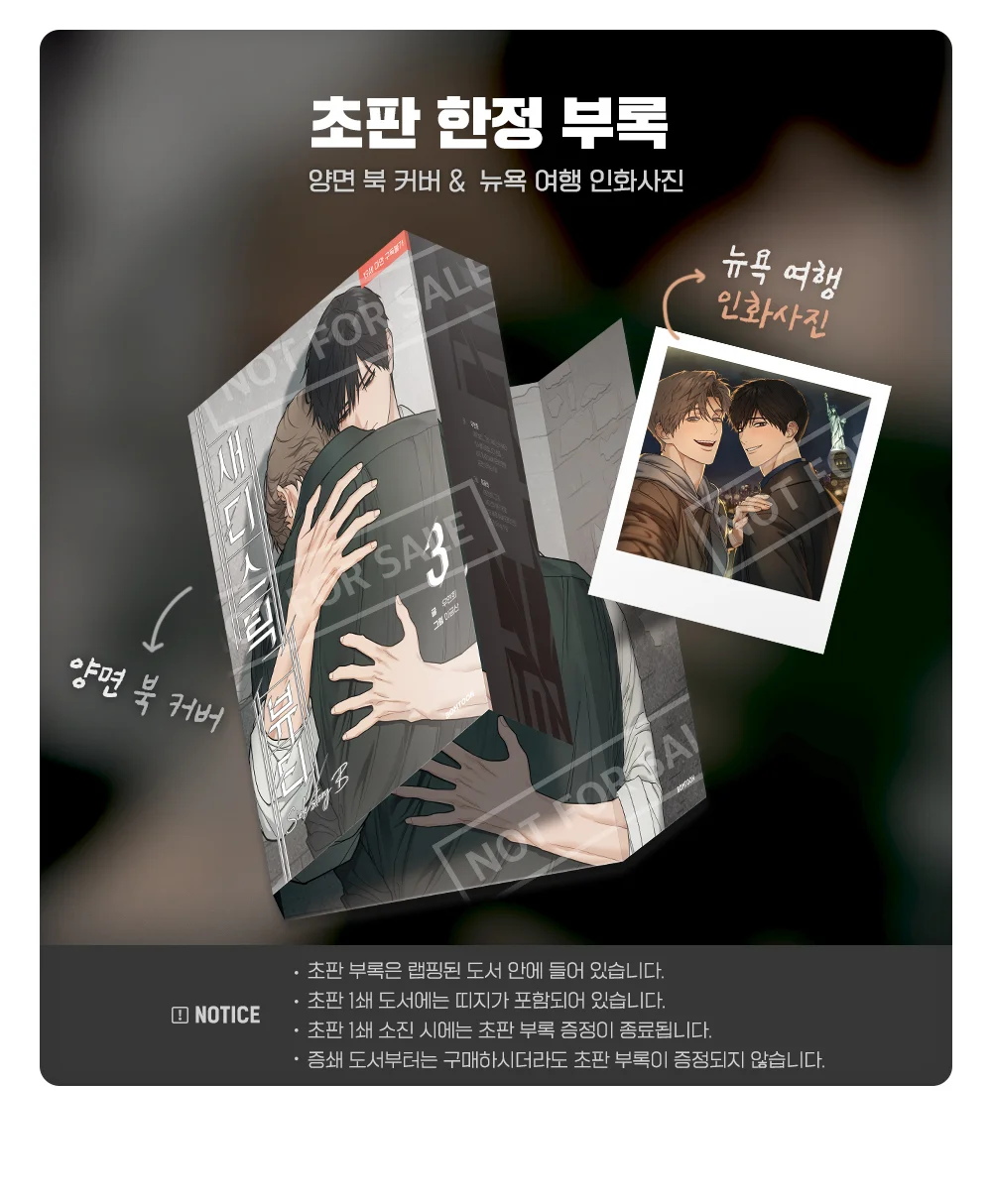 가학적인 아름다움: 사이드 스토리 A/B manhwa book Vol.3 (한국어 버전) Lezhin 오리지널 한국 만화책