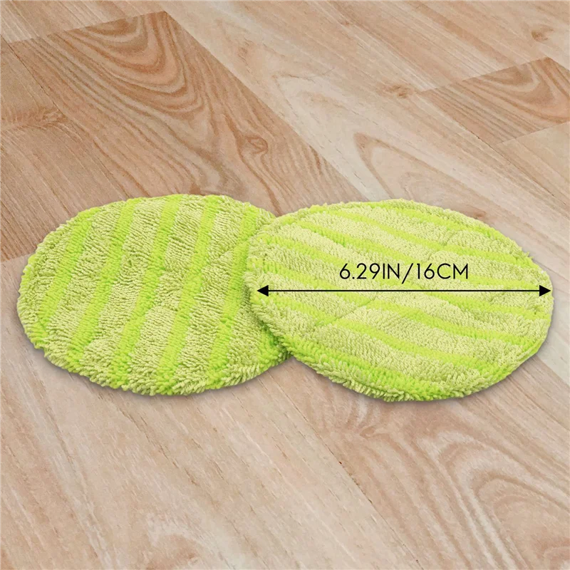 10 Pcs Replacement Pad for Cordless Electric Rotary Mop Sweeper Wireless Electric Rotary Mop Replacement Scrubber Pad