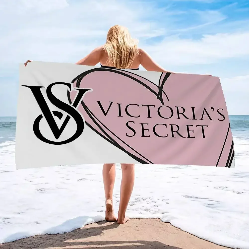 V-Victorias-Fashion-S-Secret Microfiber Beach Towel Absorbent Quick Dry Soft Yoga Swimming Resort Mountain Climbing Towel view 5