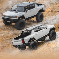 Fms Fcx18 1/18 Hummer Ev Electric Remote Control Four-Wheel Drive Climbing Bike Rc Model Two-Speed Door Bridge Climbing Car Gift