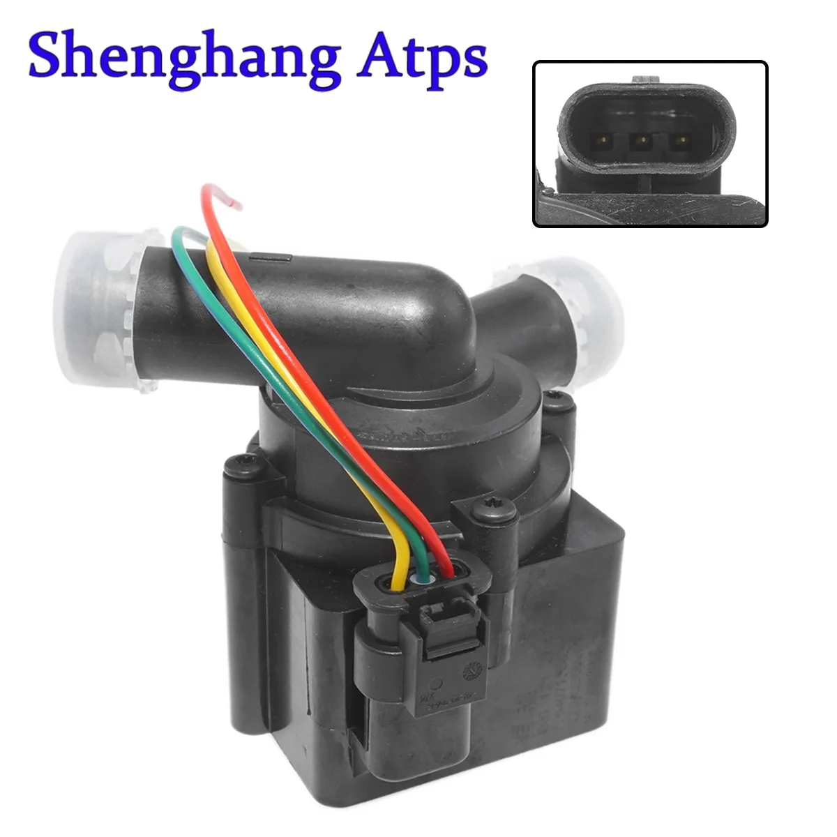 4N0121601C Engine Auxiliary Water Pump / Plug Connector for Audi  A8 Quattro 3.0L S8 4.0L 2019-2026 - view 6
