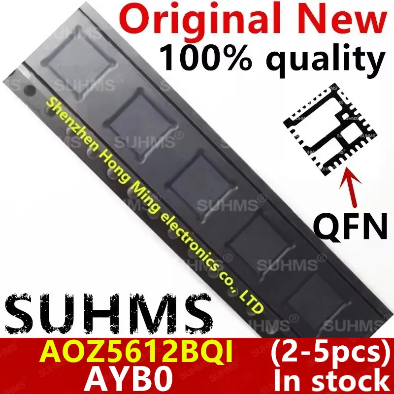 (2–5 Stück) 100 % neu AOZ5612BQI AOZ5612 AYB0 AYBO QFN-31
