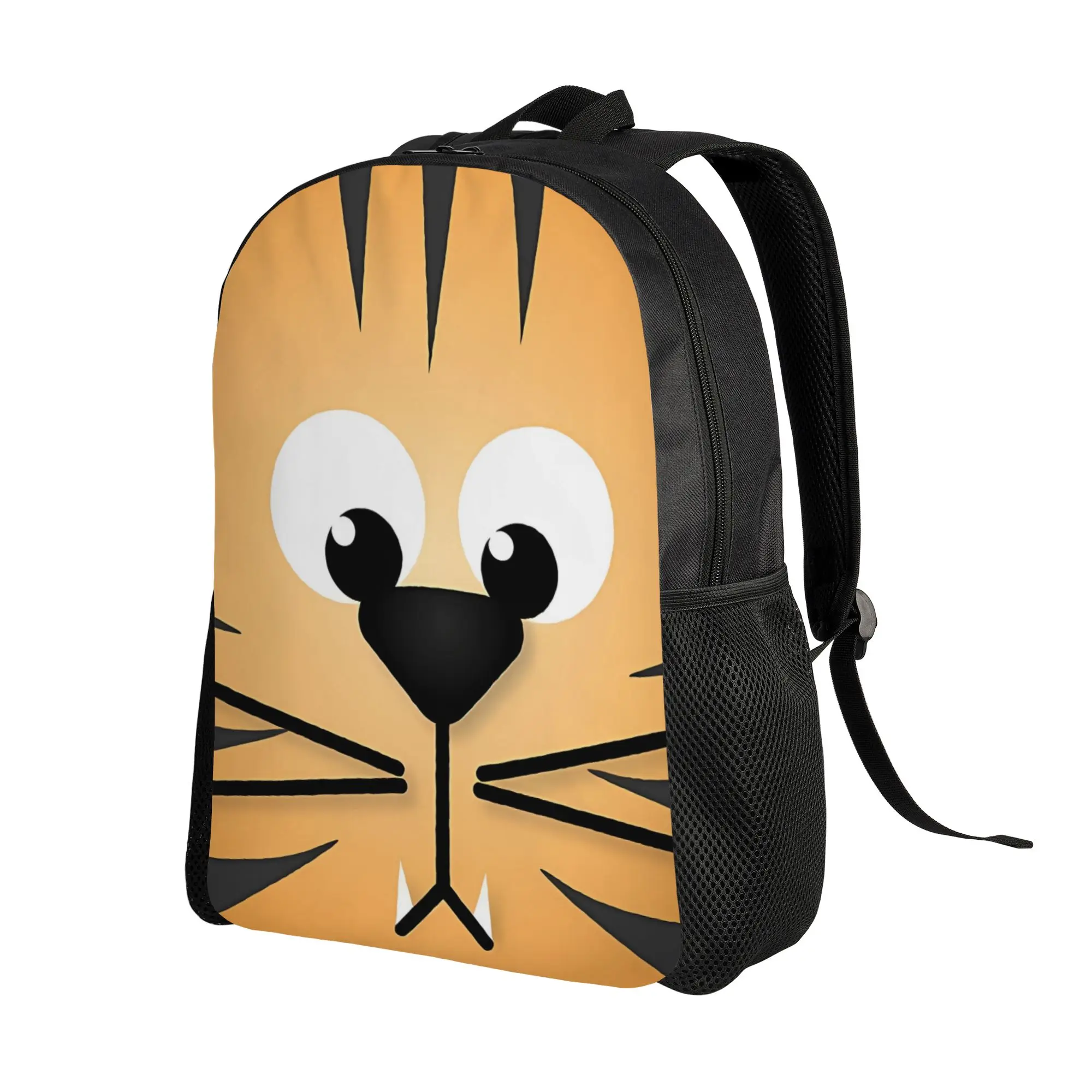 Tiger Chinese Zodiac Lunar Year Animal Face Backpack Students Daily cute mochila Large Capacity Schoolbag Back To School Season