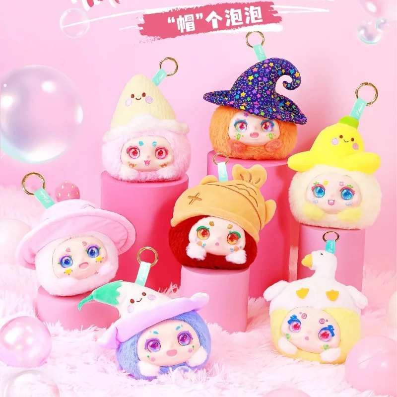 

Kimmon Hat Bubble Series Vinyl Blind Box Caixa Caja Girls Dolls Boys Surprise Gift Mystery Box Kawaii Anime Action Figures Toys