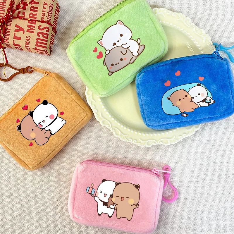 

Kawaii Bubu Dudu Coin Purse Yier Bear Panda Cute Cartoon Small Wallets Mini Pouch Creative Headphone Bags Valentine's Day Gifts