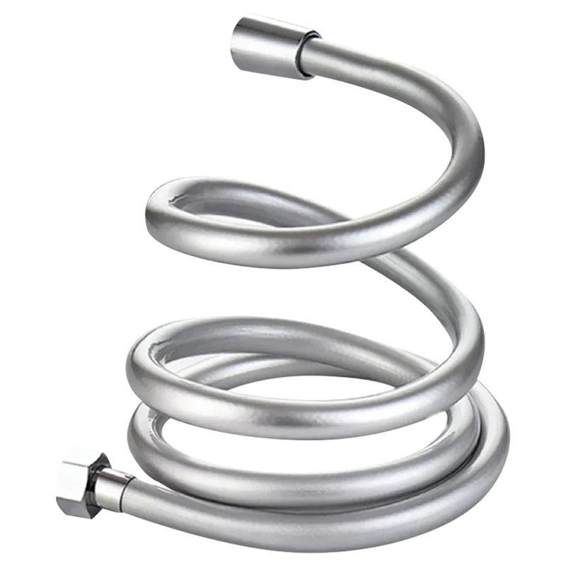 PVC Tube Type Shower Hose, Handheld Shower Hose Replacement, Anti-Rust Smooth Surface Very Durable & Long Lasting