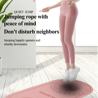 Rope Skipping Exercise Workout Mat 6mm/8mm Thickened Mute Noise Reduction Non-Slip Jump Rope Mat For Yoga Pilates Wholesale