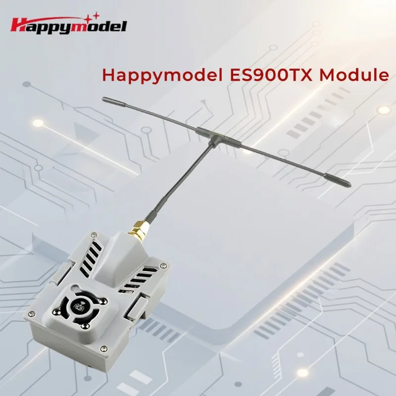 

Happymodel ExpressLRS ES900TX 915MHz Long Range Module Compatible Opentx For Radiomaster TX16S Jumper T12 T16 T18 Transmitter
