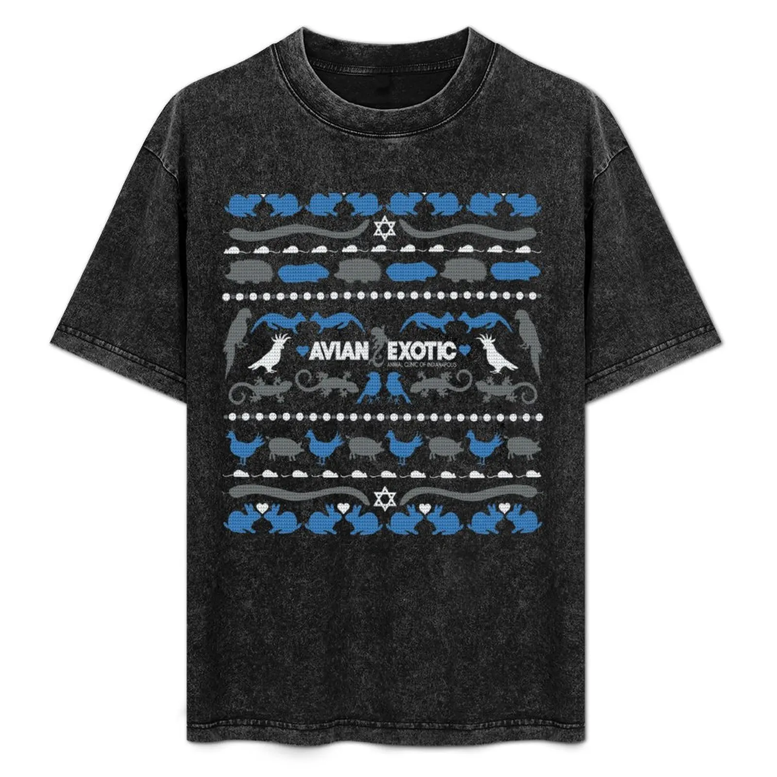 

AEAC Ugly Hanukkah Sweater T-Shirt Work Comfort T-Shirt for Men