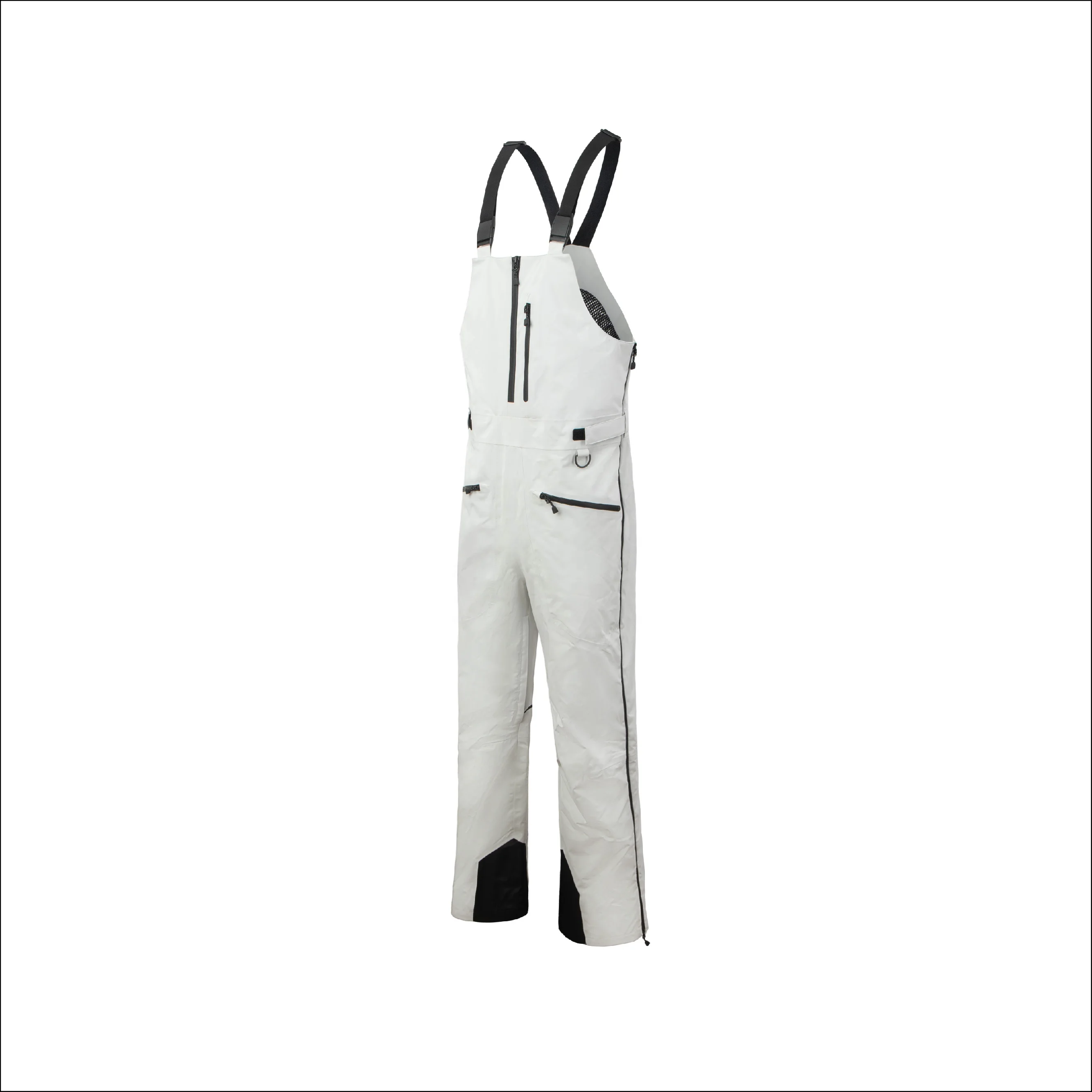 Men's Women's Ski Bibs Snowboard Pants Waterproof Windproof Thermal Insulated Winter Outdoor Sport Overalls Custom Zipper