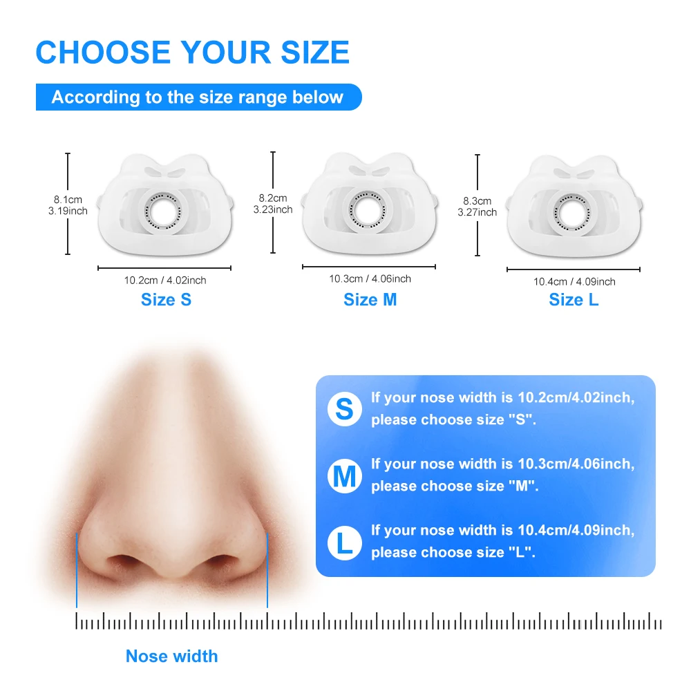 CPAP Face Mask Anti Snoring Mouth Nasal Mask Respirator Comfort Cover Quiet Improve Sleep Apnea Ventilator For AirFit F40 Masks view 6