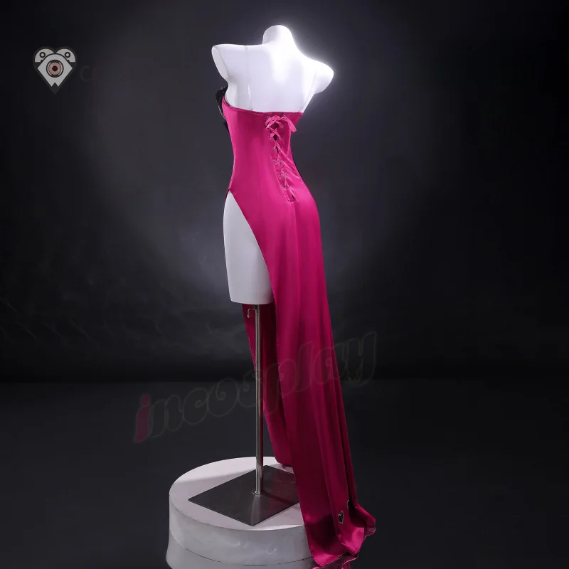 

Костюм для косплея Angel Dust Hotel AD, женское сексуальное платье, униформа на Хэллоуин, карнавал, вечеринку, Рождество, ролевая одежда, одежда