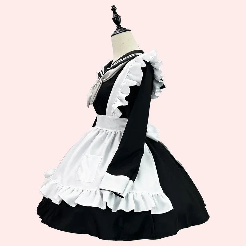 Anime JK Uniform Sailor Cosplay Costumes Plus Size Maid Dress Lingerie Winter Long Sleeve Lolita Animaion Show Outfits Halloween