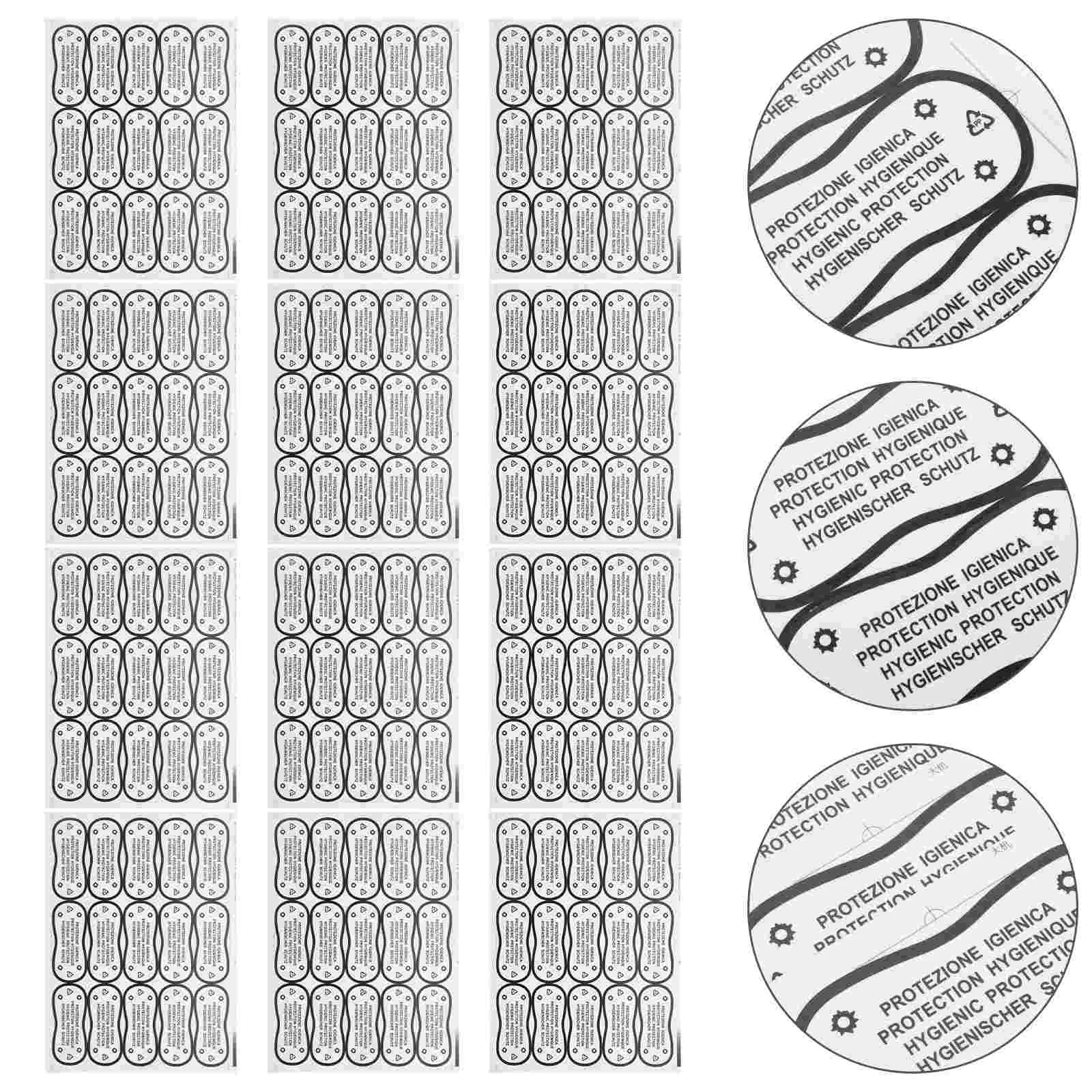 

100 Pcs Swimming Trunks Stickers Adhesive Lingerie Liner Protective For Swimwear Fitting Underpants Pvc Decal