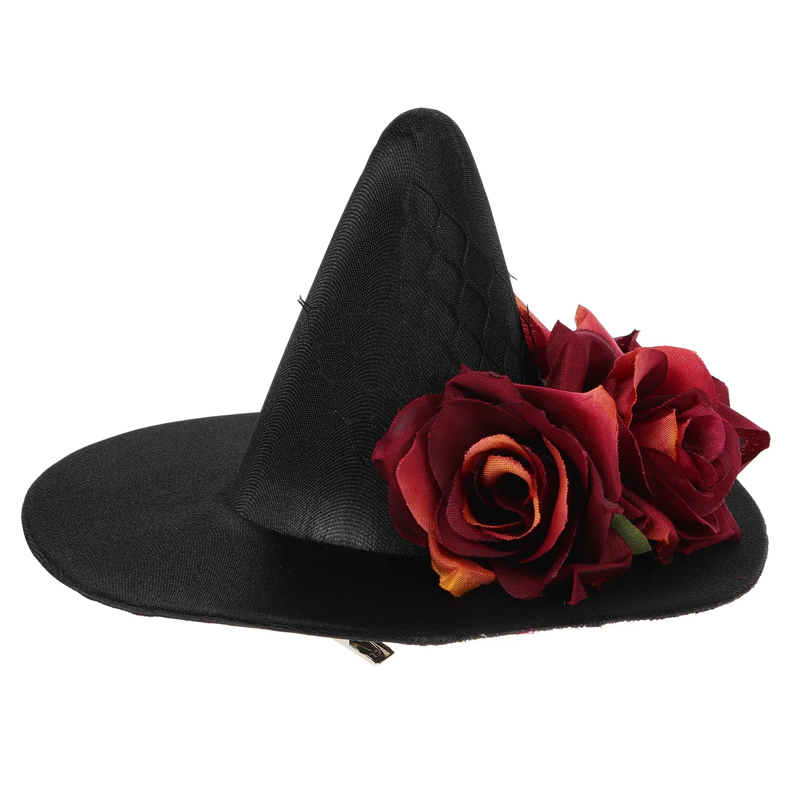 قبعة الساحرة للنساء والأطفال خفيفة الوزن لحفلات الهالوين وحفلات تنكرية لتزيين الشعر وإكسسوارات لحدث الرقص