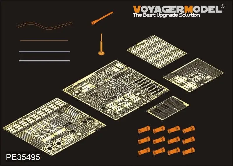 Voyager 1/35 PE35495 Russian T-90 MBT Basic Detailing Set (For zvezda 3573)